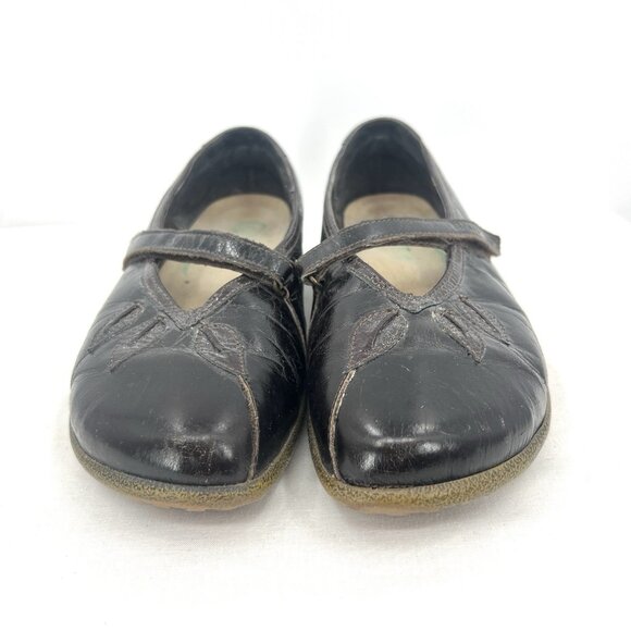 Naot Nau Mai Mary Jane Loafers Dark Brown Leather Size 39 US 8 8.5 - Picture 9 of 11